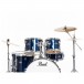Pearl Roadshow 6pc Drum Kit w/Sabian Cymbals, Royal Blue Metallic - Rack Toms