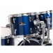 Pearl Roadshow 6pc Drum Kit w/Sabian Cymbals, Royal Blue Metallic - Mid Tom 