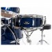 Pearl Roadshow 6pc Drum Kit w/Sabian Cymbals, Royal Blue Metallic - Snare