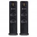 Wharfedale Evo 4.3 Floorstanding Speakers (Pair), Black Front View 2