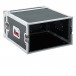 Gator G-TOUR 6U G-Tour 6U Rack Case - Open, Left