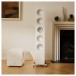KEF KC92 Subwoofer, White Lifestyle View 2
