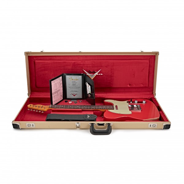 Fender Custom Shop '64 Telecaster Relic, Aged Fiesta Red #CZ573019