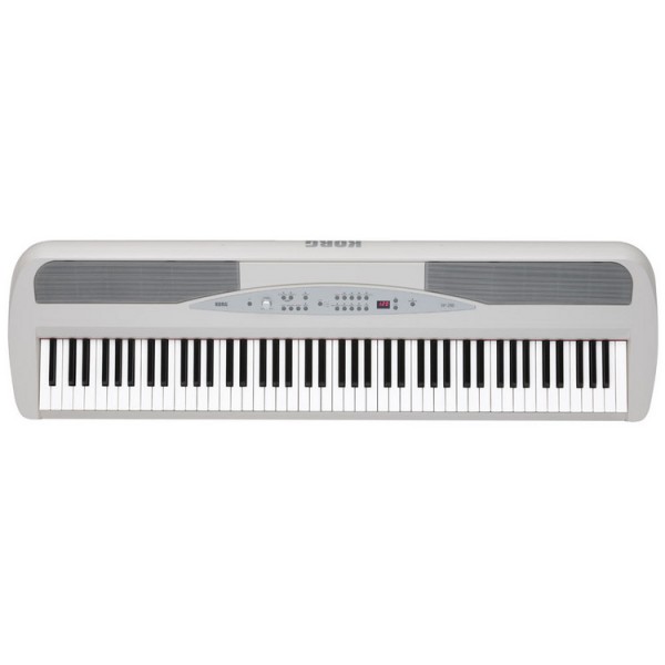 Korg SP-280 Digital Stage Piano, White at Gear4music