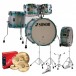 Sonor AQ2 20'' 5pc Pro Drum Kit mit Becken, Aqua Silver Burst