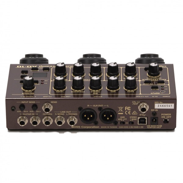 Boss AD-10 Acoustic Preamp - Secondhand at Gear4music
