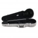 BAM Cabourg Hightech Contoured Violin Case, Silver, Limited Edition