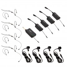 SubZero VOXLINK-Compact, Quad Trådløst Mygg/Headset-Mikrofonsystem