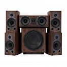 Wharfedale Diamond 9.1 5.1 Home Cinema Speaker Package, Walnut