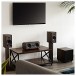 Wharfedale Diamond 9.1 HCP 7.1.2 Speaker Package with D300 3D, Walnut Lifestyle View