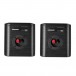 Wharfedale D300 3D Surround Speakers, Black Input View