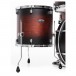 Pearl Decade Maple Pro Drum Kit w/Sabian XSRs, Satin Brown Burst - Floor Tom