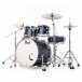 Pearl Decade Maple Pro Drum Kit w/Sabian XSRs, Ultramarine Velvet - Front Angle