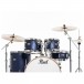 Pearl Decade Maple Pro Drum Kit w/Sabian XSRs, Ultramarine Velvet - Rack Toms