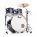 Pearl Decade Maple Pro Drum Kit w/Sabian XSRs, Ultramarine Velvet - Bass Drum