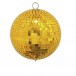 Eurolite 15cm Mirror Ball, Gold