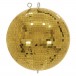 Eurolite 30cm Mirror Ball, Gold