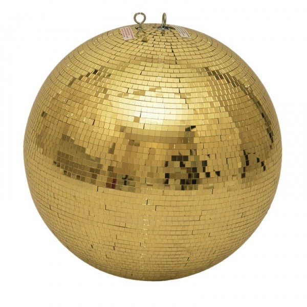 Eurolite 40cm Mirror Ball; Gold