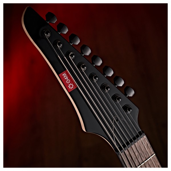 G4M 529 Electric Guitar, 8-String, Jet Black