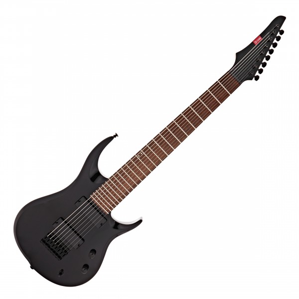 G4M 529 Electric Guitar, 8-String, Jet Burst