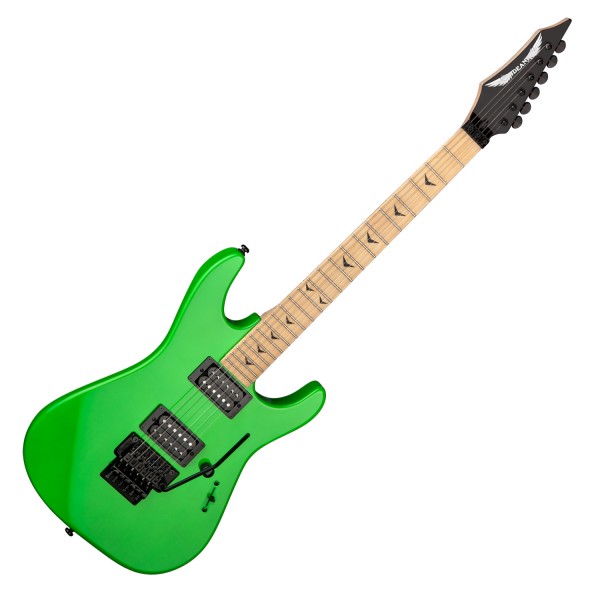 Dean Custom Zone II Floyd Electric Guitar, Nuclear Green