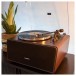 Lenco LS-470 All-in-one Turntable, Walnut - Lifestyle