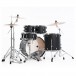 Pearl Decade Maple 22'' Am. Fusion Shell Pack w/Hardware, Slate - Rear Angle