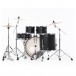 Pearl Decade Maple 22'' Am. Fusion Shell Pack w/Hardware, Slate - Rear