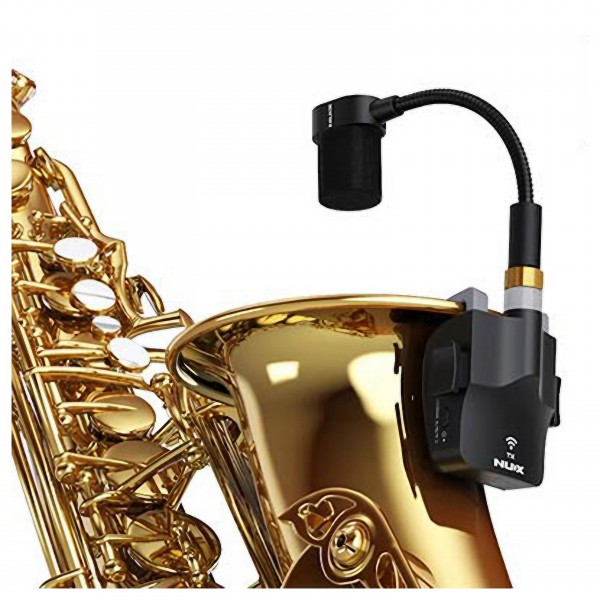 NUX B-6 Wireless Saxophone Microphone System 2.4GHz | Gear4music