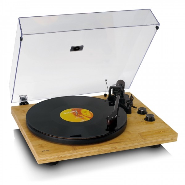 LBT-355 Bluetooth Turntable - Angled Open