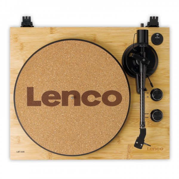 LBT-355 Turntable, Bamboo - Top