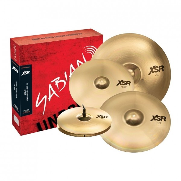Sabian XSR Performance Cymbal Set with 18" Fast Crash