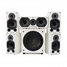 Wharfedale Diamond 9.1 5.1 Home Cinema Speaker Package, White