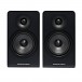 Acoustic Energy AE100 MK2 Bookshelf Speakers (Pair), Satin Black - front