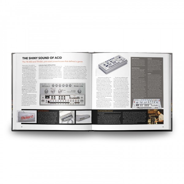 50 Years of Roland History Book - TB-303 and TB-606