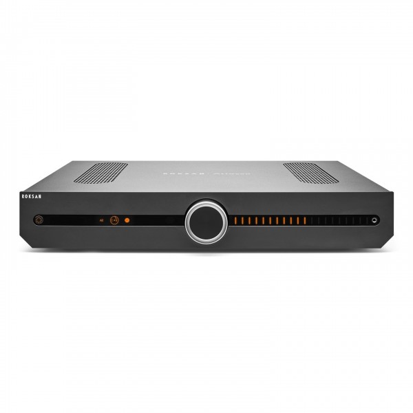 Roksan Attessa Integrated Amplifier, Black Front View 2