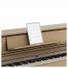Roland LX-5 Digital Piano, Light Oak - Music stand