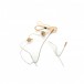 Trantec SJ22 Headworn Microphone; Beige