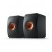 KEF LS50 Meta Speakers (Pair), Carbon Black