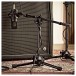 G4M Short Telescopic Boom Microphone Stand -= Lifestyle 3