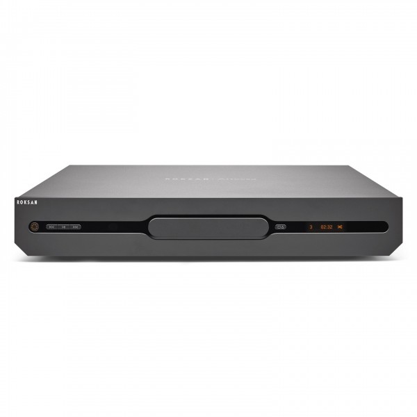 Roksan Attessa CD Transport, Black Front View 2