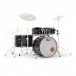 Pearl Decade Maple 22'' 7pc Drum Kit w/Hardware, Satin Black Burst