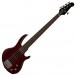 Gibson EB Bass 5 String 2019, Wine Red Satin