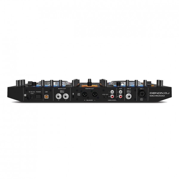 Denon DJ MC4000 Serato DJ Controller - Inputs and Outputs