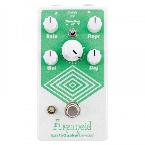 EarthQuaker Devices Arpanoid V2 Polyphonic Pitch Arpeggiator top view