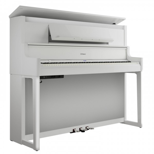 Roland LX-9 Digital Piano, Polished White