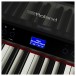 Roland LX-9 Digital Piano, Polished Ebony -  keys 