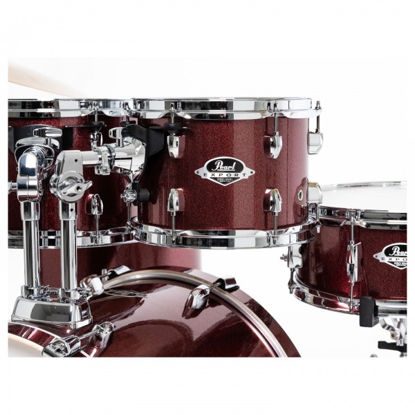 Pearl Export EXX 20" Fusion Drum Kit, Black Cherry Glitter - High Tom