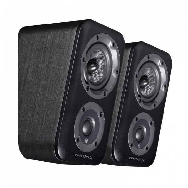 Wharfedale D300 3D Surround Speakers (Pair), Black