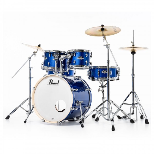 Pearl Export EXX 20'' Fusion Drum Kit, High Voltage Blue at Gear4music